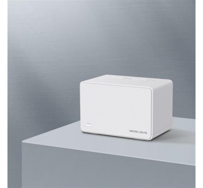 WiFi Mesh система Mercusys Halo H80X 2-pack (AX3000, 3хGE WAN/LAN, Beamforming, MU-MIMO, OFDMA)