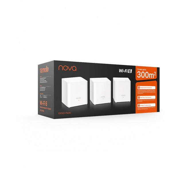 WiFi Mesh система Tenda MX3 (MX3-KIT-3)