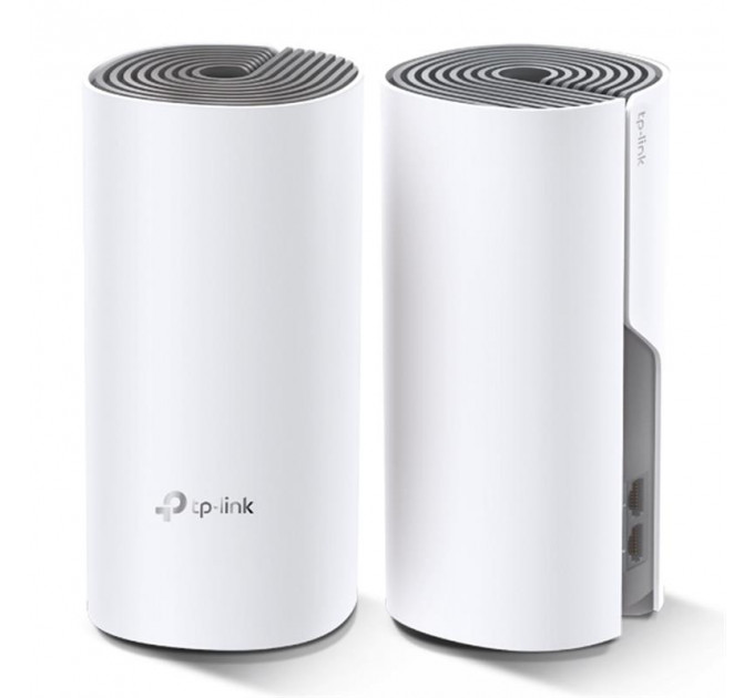 WiFi Mesh система TP-Link Deco E4(2-pack) (AC1200, 2xFE WAN/LAN, MESH, 2 антенны, 2-pack)