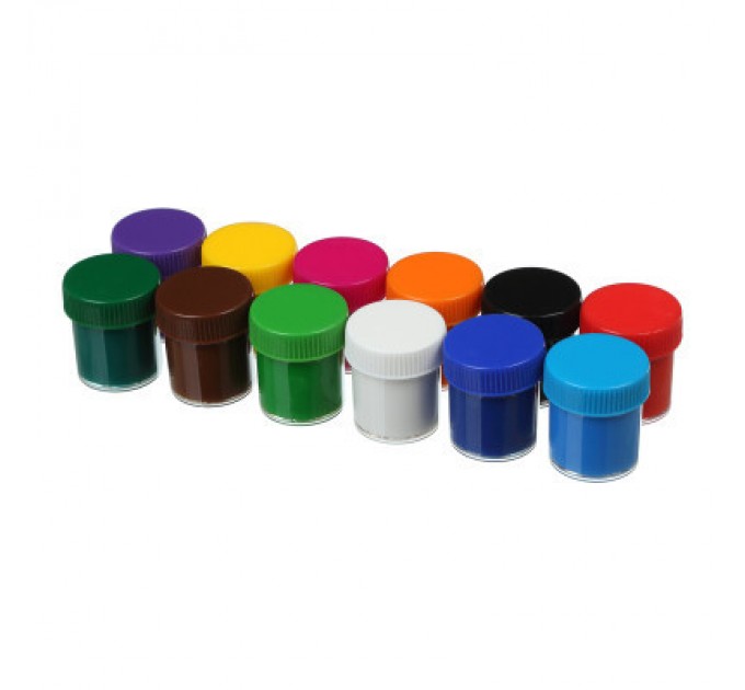 ZiBi Гуашеві фарби ZiBi KIDS Line -2, 12 кольорів х 20 мл (ZB.6605)