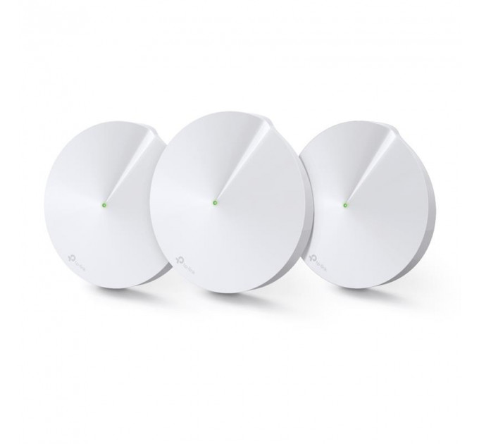 WiFi Mesh система TP-Link DECO M5 (AC1300, 2xGE LAN/WAN, Bluetooth, MESH, MU-MIMO, 4 антенны, 3-pack)