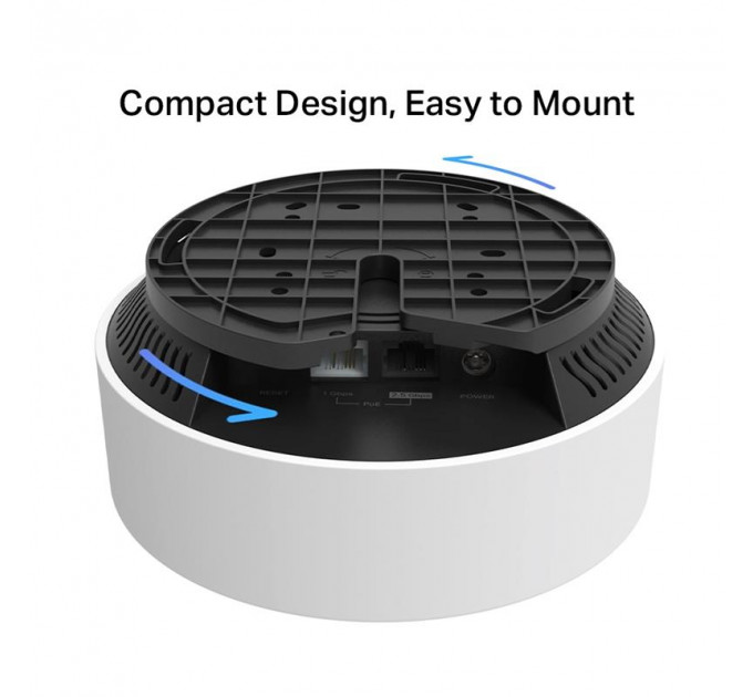 WiFi Mesh система TP-Link Deco X50-PoE 1pack (AX3000, 1x2.5 GE WAN/LAN, 1xGE WAN/LAN)