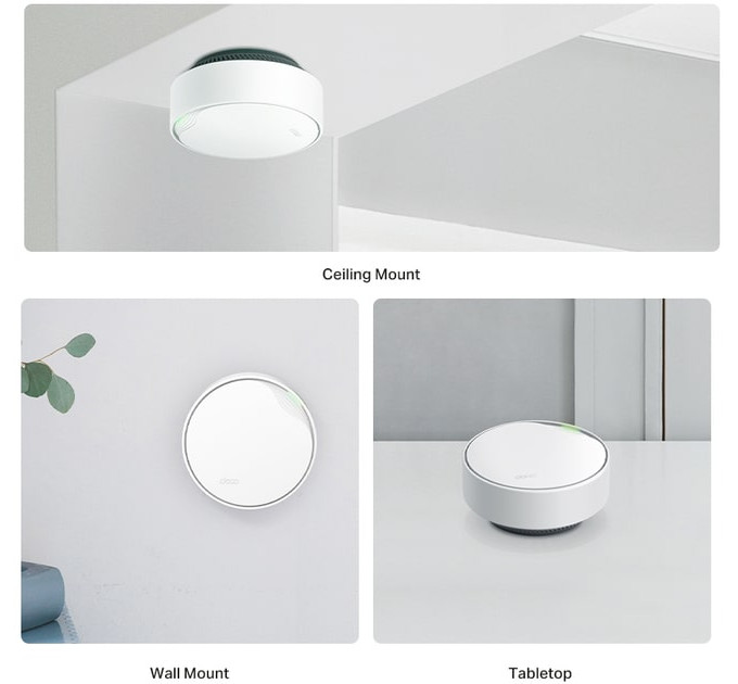 WiFi Mesh система TP-Link Deco X50-PoE(2-pack); AX3000, 1x2.5 GE WAN/LAN, 1xGE WAN/LAN