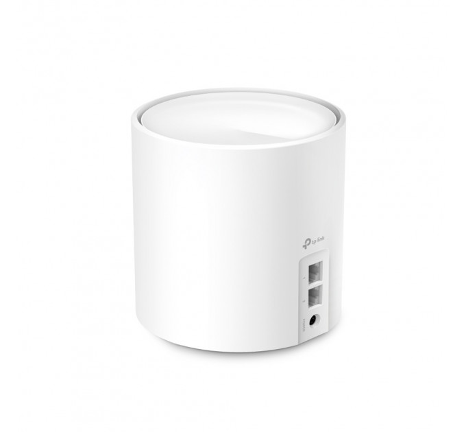 WiFi Mesh система TP-Link Deco X60(1-pack) (AX3000 1xGE LAN 1xGE WAN MU-MIMO OFDMA MESH)