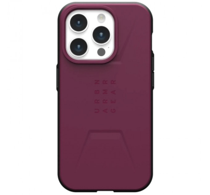 UAG Чохол до мобільного телефона UAG Apple iPhone 15 Pro Civilian Magsafe, Bordeaux (114275119049)