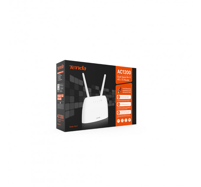 Бездротовий 3G/4G маршрутизатор Tenda 4G07