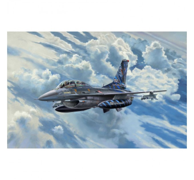 Revell Збірна модель Revell Літак F-16D Tigermeet 2014 рівень 4, 1:72 (RVL-03844)