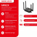 Беспроводной маршрутизатор Mercusys MR62X (AX1500 Wi-Fi 6 (802.11ax), 1хGE WAN, 2хGE LAN, MU-MIMO, 4 антенны)