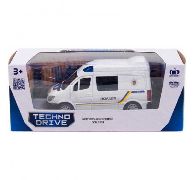 TechnoDrive Машина TechnoDrive Mercedes-Benz Sprinter Поліція (250294)