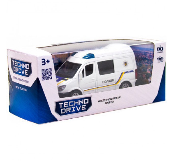 TechnoDrive Машина TechnoDrive Mercedes-Benz Sprinter Поліція (250294)