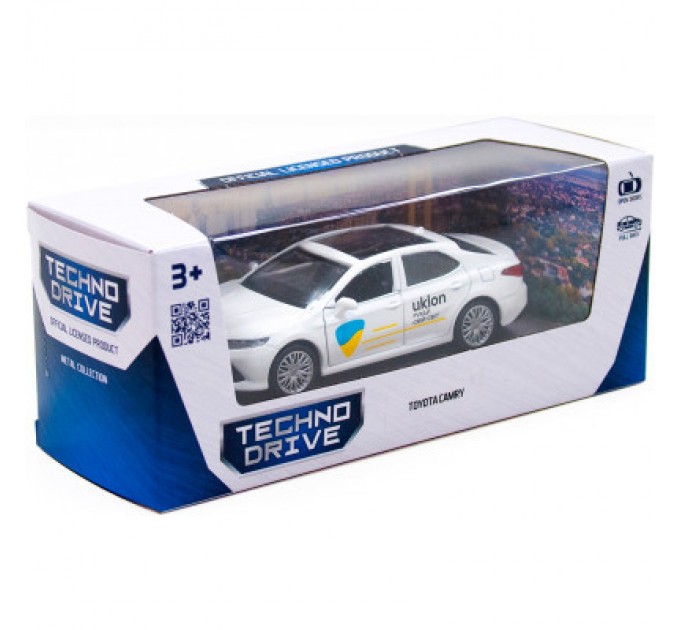 TechnoDrive Машина TechnoDrive Toyota Camry Uklon (білий) (250291)