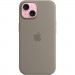 Apple Чохол до мобільного телефона Apple iPhone 15 Silicone Case with MagSafe Clay (MT0Q3ZM/A)