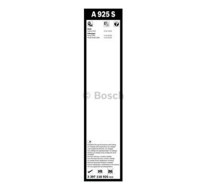 Bosch Щітка склоочисника Bosch 3 397 118 925