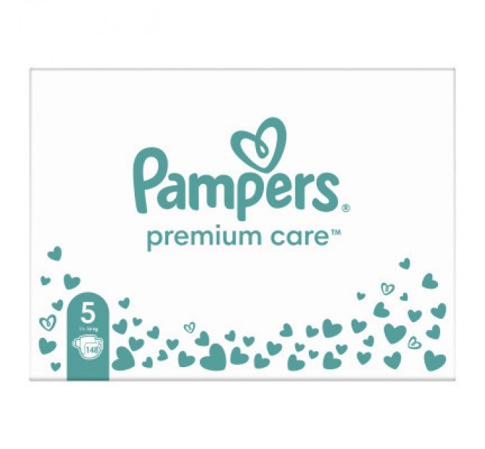 Pampers Підгузки Pampers Premium Care Розмір 5 (11-16 кг) 148 шт (8006540855973)