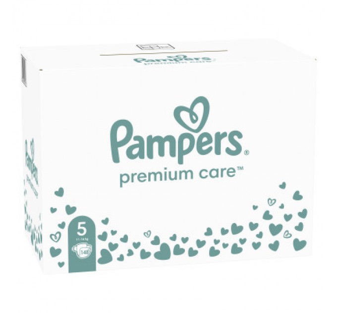 Pampers Підгузки Pampers Premium Care Розмір 5 (11-16 кг) 148 шт (8006540855973)