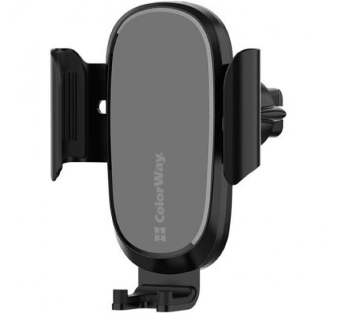 ColorWay Універсальний автотримач ColorWay Air Vent Car Wireless Charger 15W Black (CW-CHAW038Q-BK)
