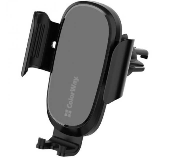ColorWay Універсальний автотримач ColorWay Air Vent Car Wireless Charger 15W Black (CW-CHAW038Q-BK)