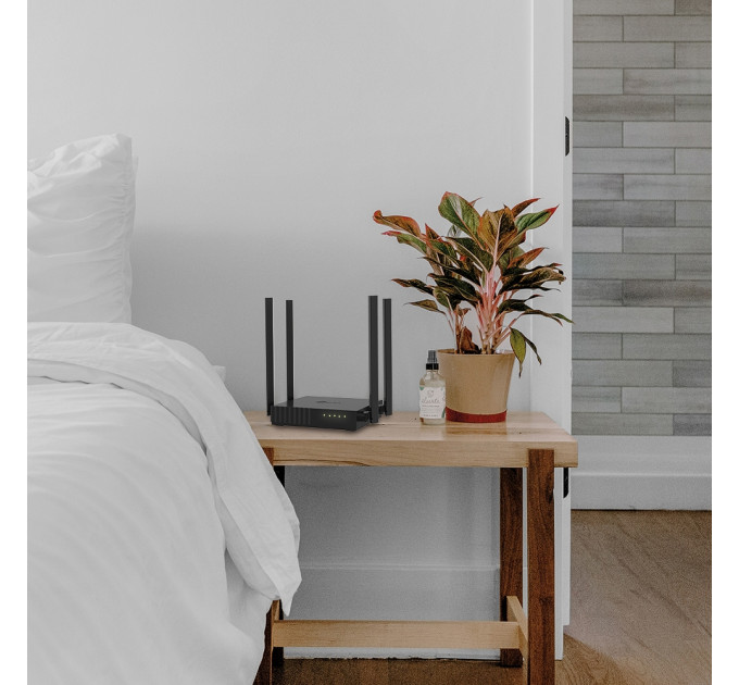 Беспроводной маршрутизатор TP-Link ARCHER C54 (AC1200, 1хFE WAN, 4хFE LAN, Beamforming, APP Tether, 4 внешние антенны)