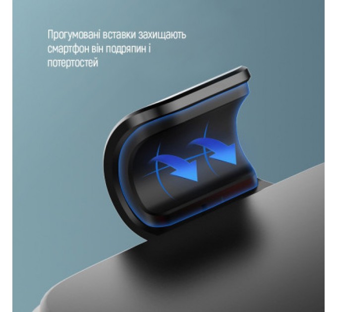 ColorWay Універсальний автотримач ColorWay Metallic Gravity Holder 3 Black (CW-CHG14-BK)