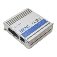Маршрутизатор Teltonika TRB245 (TRB245000000) (industrial, 1xFE LAN, 2xSIM, 4G/LTE.Cat4, GPS, RS232/RS485, MODBUS, 16 pin, IP30, ALU Case, RMS, CLI, IoT, монтаж DIN rail, 1xSMA для LTE, 1xSMA для GPS)