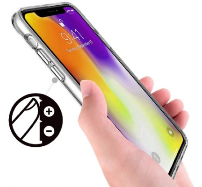 BeCover Чохол до мобільного телефона BeCover Space Case Apple iPhone 15 Pro Transparancy (709938)