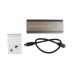 Dynamode Кишеня зовнішня Dynamode M.2 SSD NVMe/SATA combo USB3.2 GEN2 USB-C (DM-CAD-SSD05)