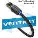 Патч-корд Vention CAT 8 SFTP Ethernet, 3 m, Black (IKABI)