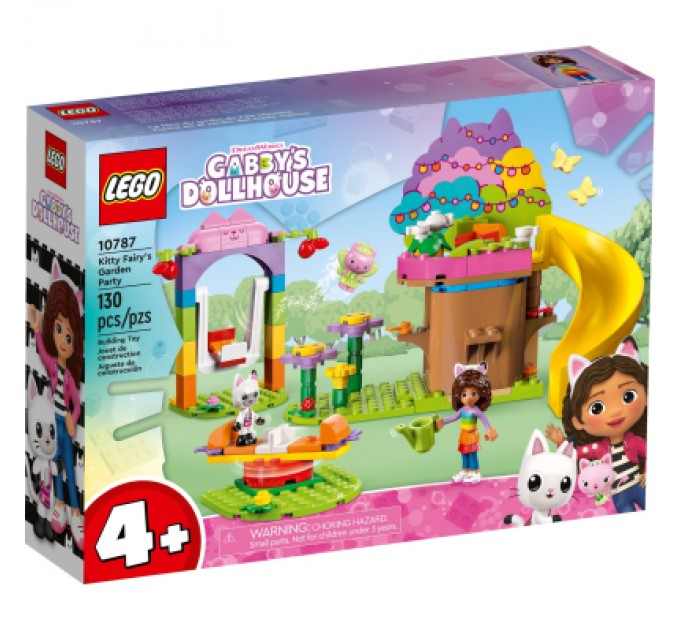 LEGO Конструктор LEGO Gabby's Dollhouse Вечірка в саду Котофеї 130 деталей (10787)