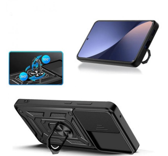 BeCover Чохол до мобільного телефона BeCover Military Xiaomi 12 5G Black (710019)