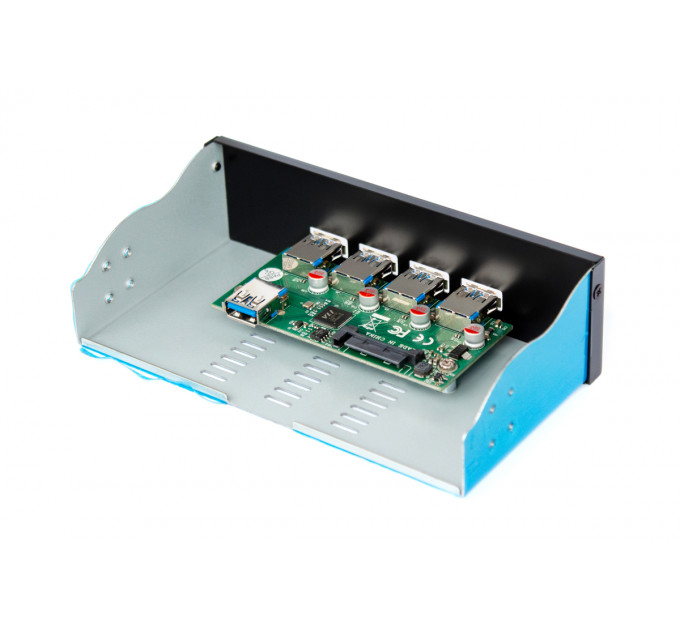 USB-хаб Frime USB 3.1 4 x type A VL820 Black (ECF-FP4xTA.53)