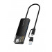 Концентратор Cabletime USB Type C - 4 Port USB 3.0, 0.15 m (CB03B)