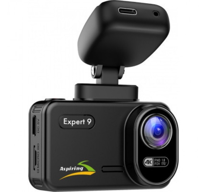 Aspiring Відеореєстратор Aspiring Expert 9 Speedcam, WI-FI, GPS, 2K, 2 cameras (Aspiring Expert 9 Speedcam, WI-FI, GPS, 2K, 2 cameras)
