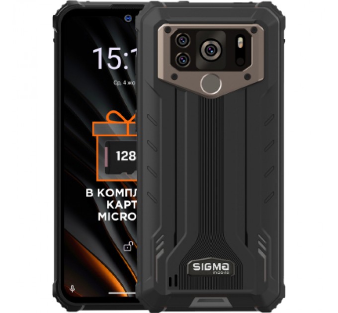 Sigma Мобільний телефон Sigma X-treme PQ55 Black (4827798337912)