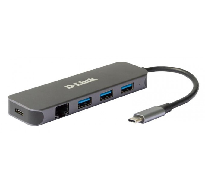 Концентратор USB Type-C D-Link DUB-2334