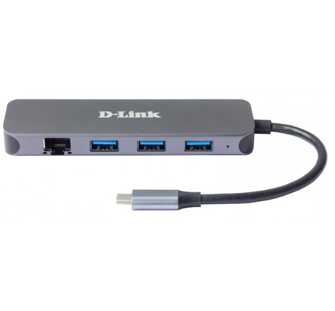 Концентратор USB Type-C D-Link DUB-2334