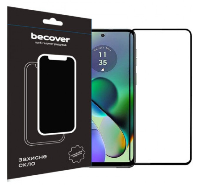 BeCover Скло захисне BeCover Motorola Moto G54 / G54 Power Black (710107)