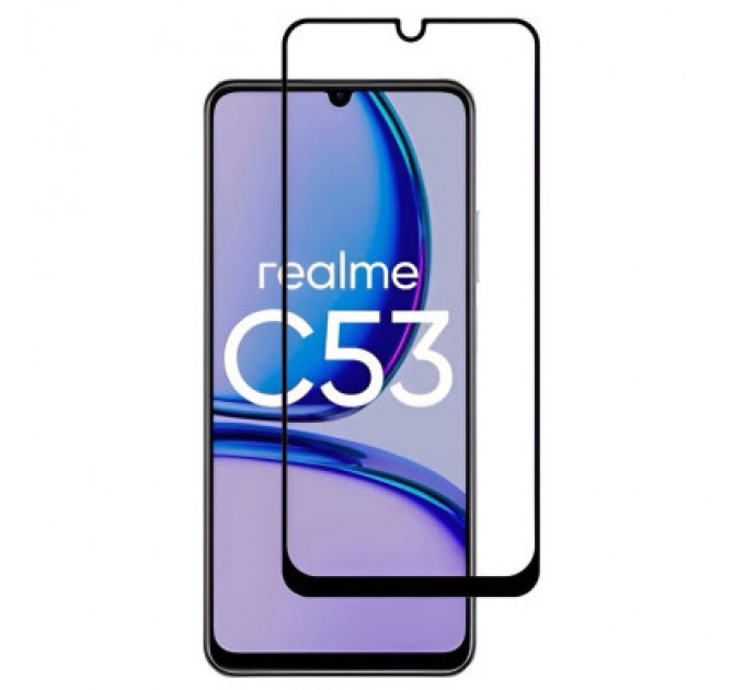 BeCover Скло захисне BeCover Realme C53 Black (710105)