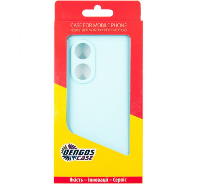 Dengos Чохол до мобільного телефона Dengos Soft Oppo A58 4G (ice blue) (DG-TPU-SOFT-35)