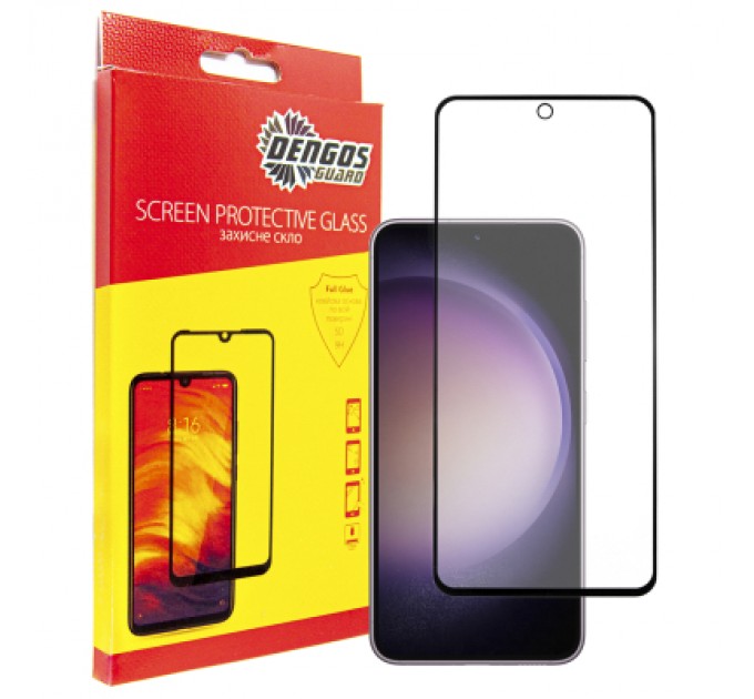 Dengos Скло захисне Dengos Full Glue Samsung Galaxy S23 FE (black) (TGFG-322)