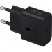 Samsung Зарядний пристрій Samsung 25W Power Adapter (w C to C Cable) Black (EP-T2510XBEGEU)