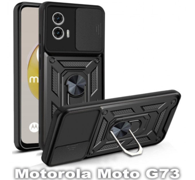 BeCover Чохол до мобільного телефона BeCover Military Motorola Moto G73 Black (709982)