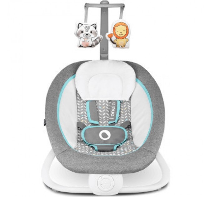 Lionelo Крісло-гойдалка Lionelo Pascal Grey Scandi (LO-PASCAL GREY SCANDI)