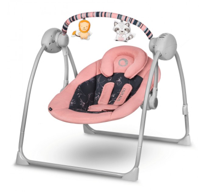 Крісло-гойдалка Lionelo Ruben Pink baby (LO-RUBEN RUBEN PINK BABY)