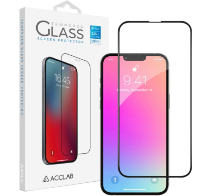 Скло захисне ACCLAB Full Glue Apple iPhone 13 Pro Max (1283126515422)
