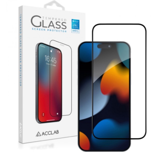 Скло захисне ACCLAB Full Glue Apple iPhone 15 (1283126575228)