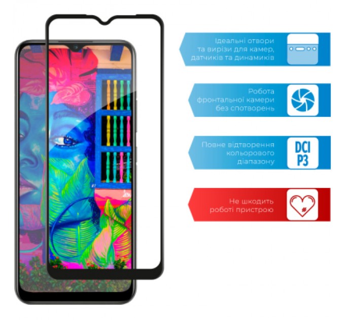 Скло захисне ACCLAB Full Glue Realme C25Y (1283126542350)