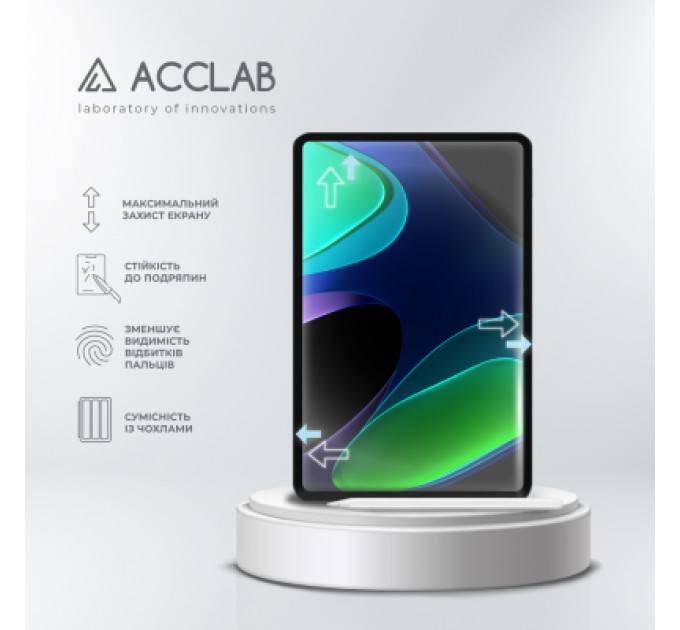 ACCLAB Скло захисне ACCLAB Full Glue Xiaomi Pad 6 11'' (1283126578007)