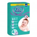 Evy Baby Підгузки Evy Baby Maxi Jumbo Розмір 4 (7-18 кг) 58 шт. (8683881000011/8690506520304)