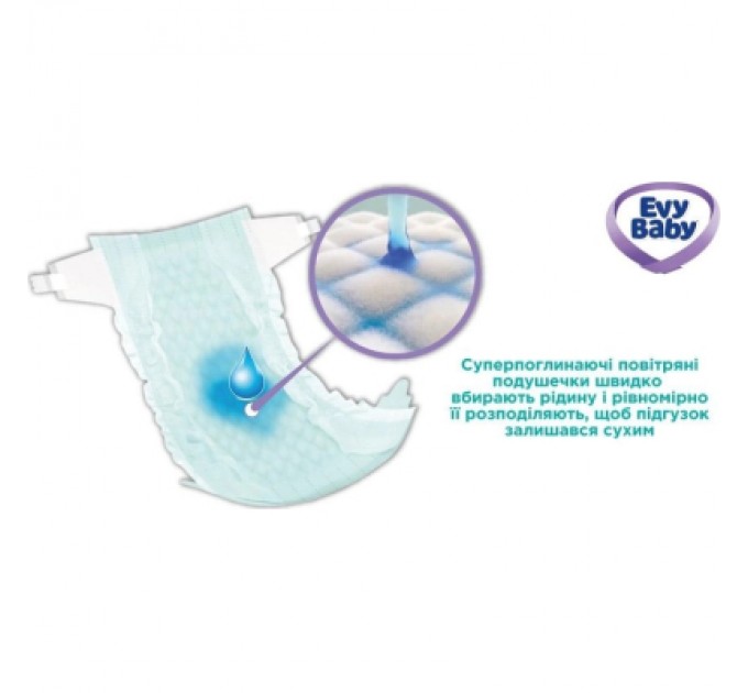 Evy Baby Підгузки Evy Baby Maxi Jumbo Розмір 4 (7-18 кг) 58 шт. (8683881000011/8690506520304)