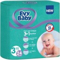 Evy Baby Підгузки Evy Baby Midi 5-9 кг 24 шт (8690506520236)